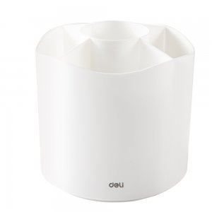 Suport Rotativ Instrumente De Scris 5 Compartimente Alb Deli