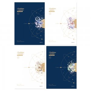 CAIET BIROU 252*174MM 96 FILE DICTANDO COPERTA ZODIAC DELI CAIET BIROU 252*174MM 96 FILE DICTANDO COPERTA ZODIAC DELI