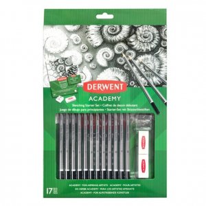 Set Creioane Grafit 6b-5h Pentru Incepatori Derwent Academy