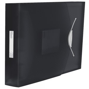 Mapa Plastic 6 Compartimente Neagra Vivida Esselte