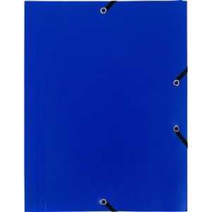 Mapa Plastic Cu Elastic A4 Albastru Exacompta Mapa Plastic Cu Elastic A4 Albastru Exacompta