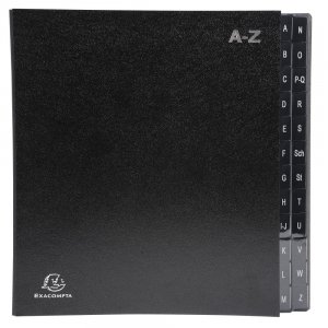 Mapa Semnaturi A-z Neagra Exacompta Mapa Semnaturi A-z Neagra Exacompta