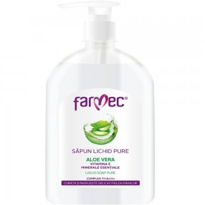 Sapun Lichid 500ml Pure Aloe Vera Farmec