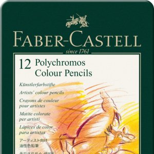 CREIOANE COLORATE 12 CULORI POLYCHROMOS FABER-CASTELL CREIOANE COLORATE 12 CULORI POLYCHROMOS FABER-CASTELL