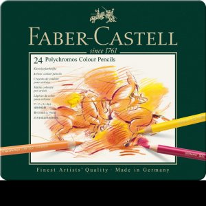 CREIOANE COLORATE 24 CULORI POLYCHROMOS FABER-CASTELL CREIOANE COLORATE 24 CULORI POLYCHROMOS FABER-CASTELL
