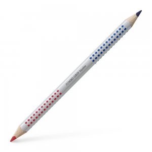 Creion Colorat Bicolor Rosu/albastru Faber-castell Creion Colorat Bicolor Rosu/albastru Faber-castell