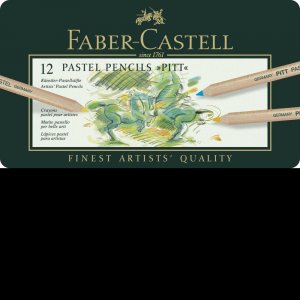 CREIOANE PASTEL PITT 12 CULORI FABER-CASTELL CREIOANE PASTEL PITT 12 CULORI FABER-CASTELL