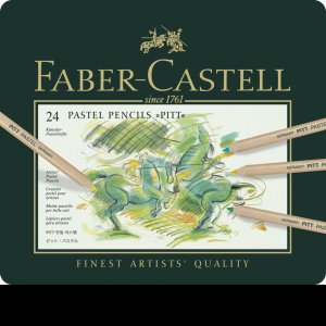 CREIOANE PASTEL PITT 24 CULORI FABER-CASTELL CREIOANE PASTEL PITT 24 CULORI FABER-CASTELL