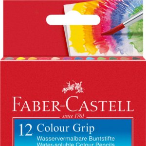 CREIOANE COLORATE 12 CULORI GRIP 2001 FABER-CASTELL CREIOANE COLORATE 12 CULORI GRIP 2001 FABER-CASTELL