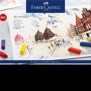 CREIOANE PASTEL SOFT MINI 72 CULORI FABER-CASTELL