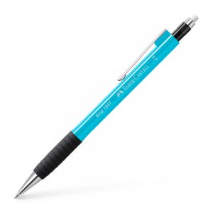Creion Mecanic 0.7 Mm Albastru Deschis Grip 1347 Faber-castell
