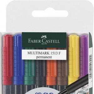 MARKER PERMANENT SET 8 F MULTIMARK FABER-CASTELL MARKER PERMANENT SET 8 F MULTIMARK FABER-CASTELL