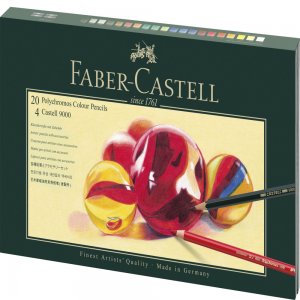 Set Cadou 20 Creioane Colorate Polychromos + 4 Creioane Grafit Castell + Accesorii Faber-castell Set Cadou 20 Creioane Colorate Polychromos + 4 Creioane Grafit Castell + Accesorii Faber-castell