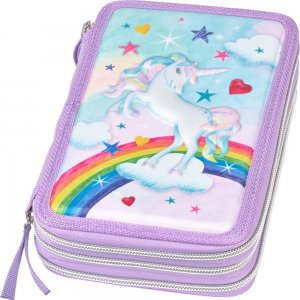Penar Neechipat 3 Fermoare Unicorn Faber-castell Penar Neechipat 3 Fermoare Unicorn Faber-castell