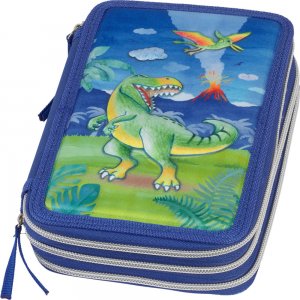 Penar Neechipat 3 Fermoare Dinozaur Faber-castell Penar Neechipat 3 Fermoare Dinozaur Faber-castell