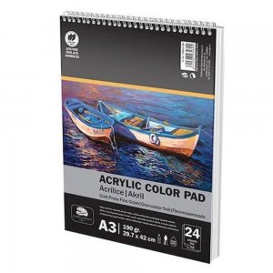 Bloc Desen Spira A3 Culori Acrilice 190g 24 File Pigna Bloc Desen Spira A3 Culori Acrilice 190g 24 File Pigna