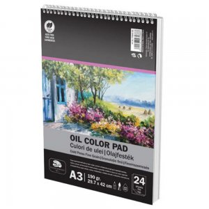 Bloc Desen Spira A3 Culori Ulei 190g 24 File Pigna Bloc Desen Spira A3 Culori Ulei 190g 24 File Pigna