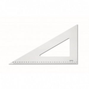 Echer 60 Grade 320mm Transparent Koh-i-noor