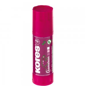 Lipici Stick Chameleon cu Glicerina Kores, 15 g, Lavabil, Fara Solvent, Lipici Solid Stick, Lipici cu Glicerina, Lipici Scoala, Lipici pentru Scoala, Lipici Solid pentru Scoala, Lipici Kores, Lipici Stick Kores, Lipici Scoalari, Lipici Lavabil