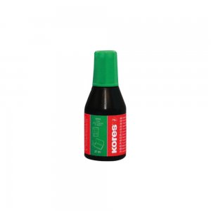 Tus Stampila Verde Kores, 27 ml, Rezistent la UV, Tus pentru Stampila, Tusuri pentru Stampila, Tus Verde Stampila, Tus pentru Stampila Verde, Tus pentru Stampila Kores, Tus Verde Kores, Tusuri Verzi Kores, Tus Stampila cu Protectie UV