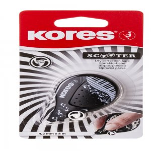 Banda Corectoare 4,2mm*8m Scooter Black White Kores Banda Corectoare 4,2mm*8m Scooter Black White Kores