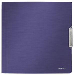 Mapa Plastic Cu Elastic Albastru-violet Satin Style Leitz Mapa Plastic Cu Elastic Albastru-violet Satin Style Leitz