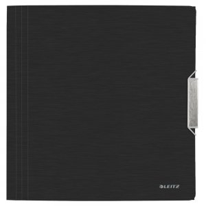 Mapa Plastic Cu Elastic Negru Satin Style Leitz Mapa Plastic Cu Elastic Negru Satin Style Leitz