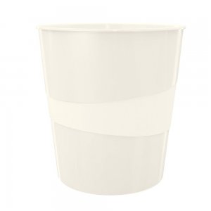 Cos Birou 15l Alb Metalizat Wow Leitz Cos Birou 15l Alb Metalizat Wow Leitz