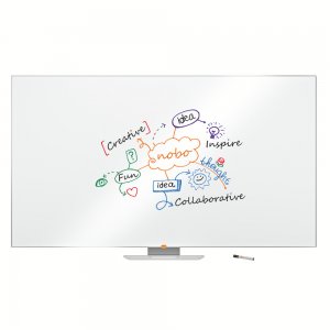 Whiteboard Magnetic Widescreen 85"(1894*1071mm) Nano Clean Nobo