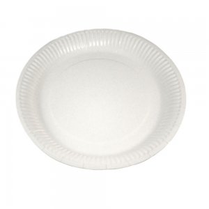 Farfurii Carton Albe 23cm 50/set