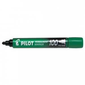 Marker Permanent Verde Varf Rotund 3mm 100 Pilot Marker Permanent Verde Varf Rotund 3mm 100 Pilot