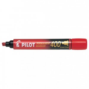 Marker Permanent Rosu Varf Tesit 4mm P400 Pilot Marker Permanent Rosu Varf Tesit 4mm P400 Pilot