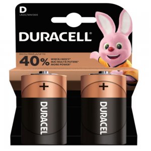 Baterii R20(d) Alcaline Duracell 2buc/set