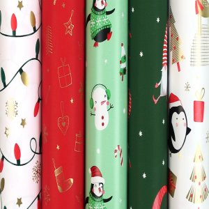 Hartie Ambalaj Rola 70cm X 2m Jolly Party Rotolux Hartie Ambalaj Rola 70cm X 2m Jolly Party Rotolux