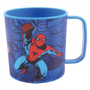 Cana Plastic 325 Ml Spiderman Comics Pigna Cana Plastic 325 Ml Spiderman Comics Pigna