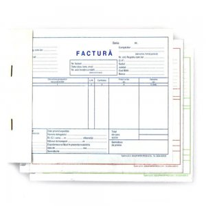 Factura A5 Fara Tva Gold Factura A5 Fara Tva Gold