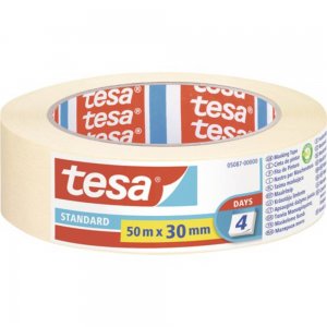 Banda Adeziva de Hartie pentru Mascare Tesa, 30 mm x 50 m, Banda Adeziva Tesa, Banda de Hartie Adeziva, Banda Hartie Tesa, Banda Hartie Adeziva Tesa, Banda de Mascare, Banda Mascare Tesa, Banda Tesa de Mascare, Banda de Hartie pentru Mascare