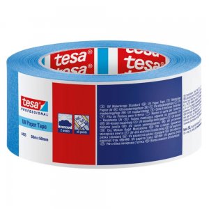 Banda Adeziva Mascare Pp Exterior 50m*50mm Albastra Tesa Banda Adeziva Mascare Pp Exterior 50m*50mm Albastra Tesa