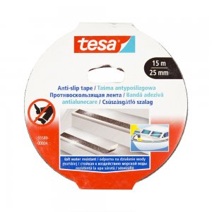 Banda Adeziva Antialunecare Neagra 15m 25mm Tesa Banda Adeziva Antialunecare Neagra 15m 25mm Tesa