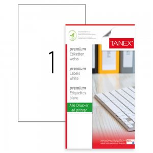 Etichete 1/a3 297*420mm Colturi Drepte 100/top Tanex Etichete 1/a3 297*420mm Colturi Drepte 100/top Tanex