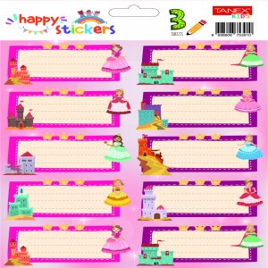 Etichete Scolare 30/set Printese Tls-726 Tanex Etichete Scolare 30/set Printese Tls-726 Tanex