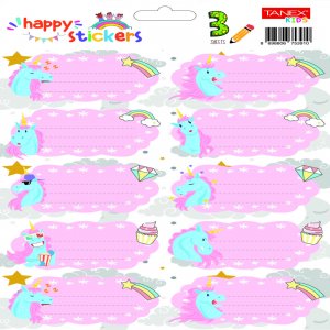 Etichete Scolare 30/set Unicorni Tls-727 Tanex Etichete Scolare 30/set Unicorni Tls-727 Tanex