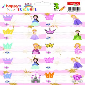 Etichete Scolare 30/set Printese 2 Tls-733 Tanex Etichete Scolare 30/set Printese 2 Tls-733 Tanex