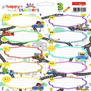 Etichete Scolare 30/set Jucarii Tls-760 Tanex Etichete Scolare 30/set Jucarii Tls-760 Tanex