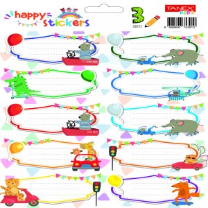 Etichete Scolare 30/set Jucarii 2 Tls-761 Tanex Etichete Scolare 30/set Jucarii 2 Tls-761 Tanex