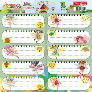 Etichete Scolare 30/set Fairies Tls-819 Tanex Etichete Scolare 30/set Fairies Tls-819 Tanex