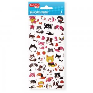 Sticker Puffy Pets Tnx-25113 Tanex