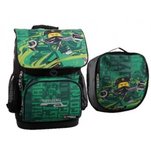 Ghiozdan Scoala Optimo + Sac Sport, Lego Core Line - Design Ninjago Energy Ghiozdan Scoala Optimo + Sac Sport, Lego Core Line - Design Ninjago Energy