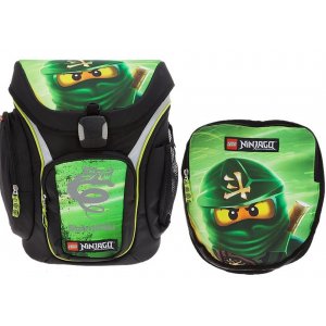 Ghiozdan Scoala Explorer + Sac Sport, Lego Core Line - Design Verde Ninjago Lloyd Ghiozdan Scoala Explorer + Sac Sport, Lego Core Line - Design Verde Ninjago Lloyd