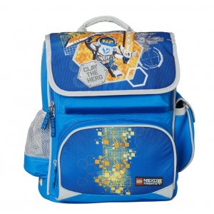 Ghiozdan Scoala Premium Lego Core Line - Design Bleu Nexo Knights Ghiozdan Scoala Premium Lego Core Line - Design Bleu Nexo Knights